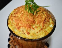 Receta de Soufflé de coliflor