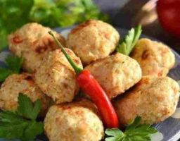 Albóndigas de Pollo al horno