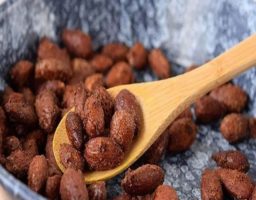 Almendras tostadas con especias