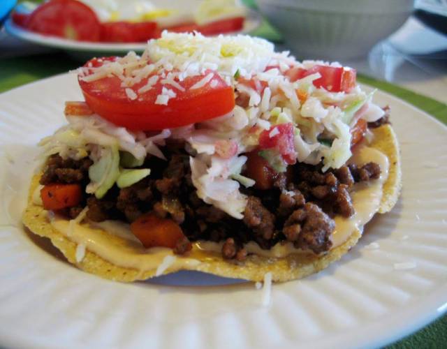 Receta de Enchiladas hondureñas.