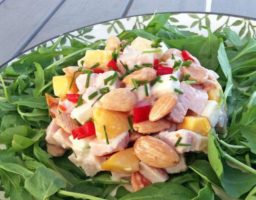Receta de Ensalada de Almendras y pollo