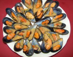 Recetade Mejillones al Jerez