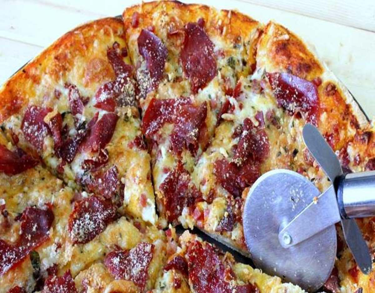 Receta de Pizza de jamón serrano