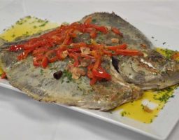 Rodaballo a la bilbaína