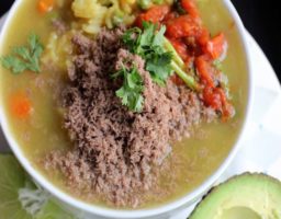 Receta de Sopa de carne molida