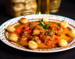 Ternera al curry rojo