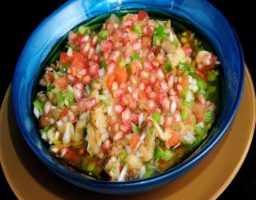 Ensalada de berenjenas árabe