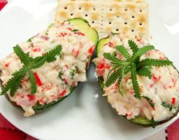 Aguacate al surimi