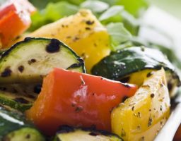 Ensalada asada de verduras