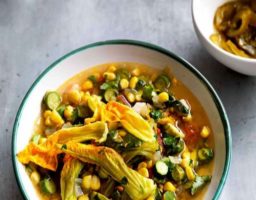 Sopa de Flor de Calabaza