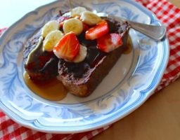 Tostada francesa con syrup