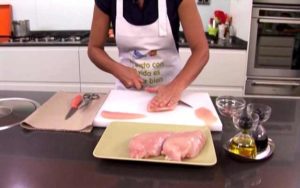 Ensalada de aguaymanto con pollo
