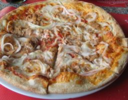 Receta de Pizza de atún