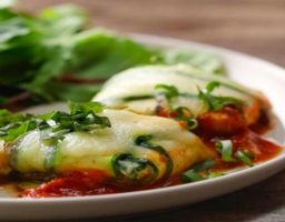 Raviolis de Calabacín con Queso