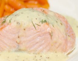 Salmón al cava