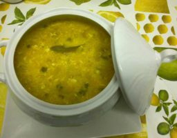 Sopa de pimiento verde