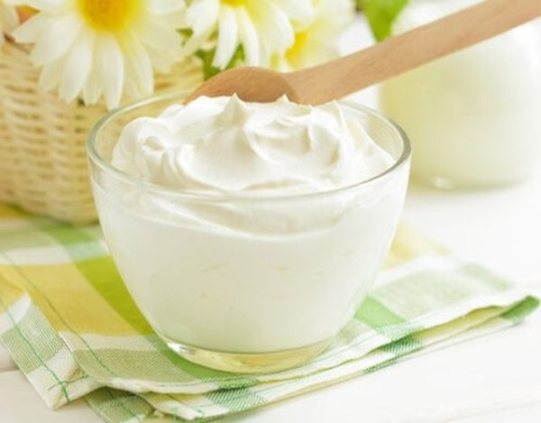 Yogur natural sin lactosa