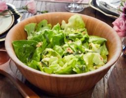 Ensalada de Lechuga con Mostaza