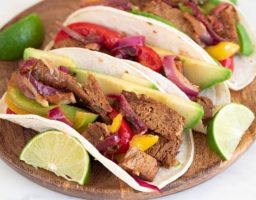 Fajitas veganas