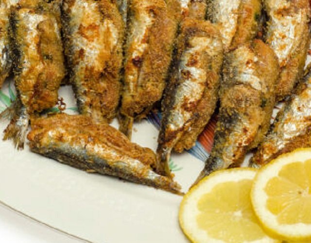 Receta de Sardinas fritas