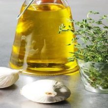 Aceite de romero y ajo
