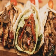 Fajitas de res a la mexicana