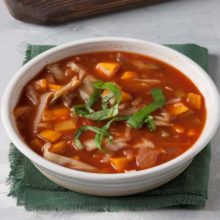 Sopa de Zanahoria Vegana