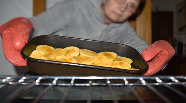 Salmón gratinado