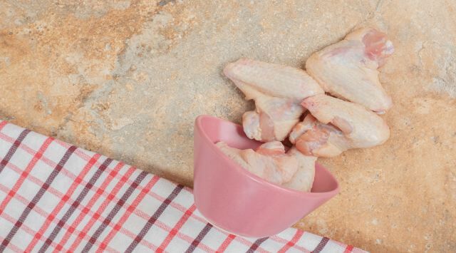 Alitas de pollo en freidora de aire