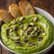 Hummus de guisantes