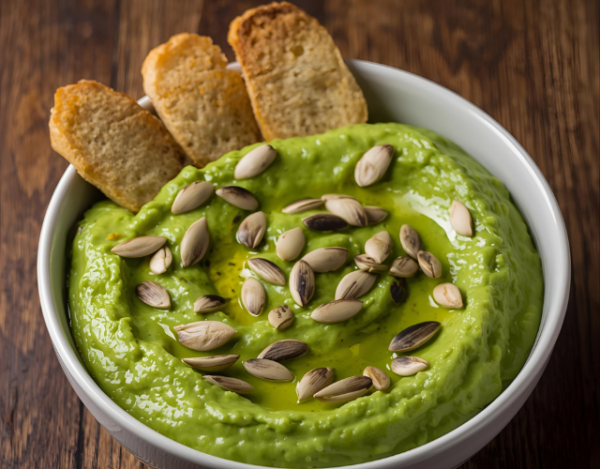Hummus de guisantes