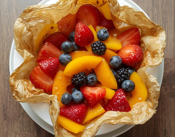Papillote de frutas